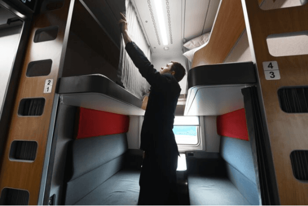 Один из прототипов капсульного вагона РЖД